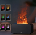 Flame Effect Aromatherapy Humidifier – USB, Silent, Auto Shut-Off