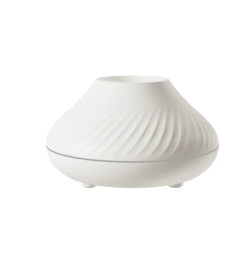 Newest RGB Flame Aroma Diffuser 130Ml 3d Colorful Flame Humidifier Fire Volcano Diffuser Flame
